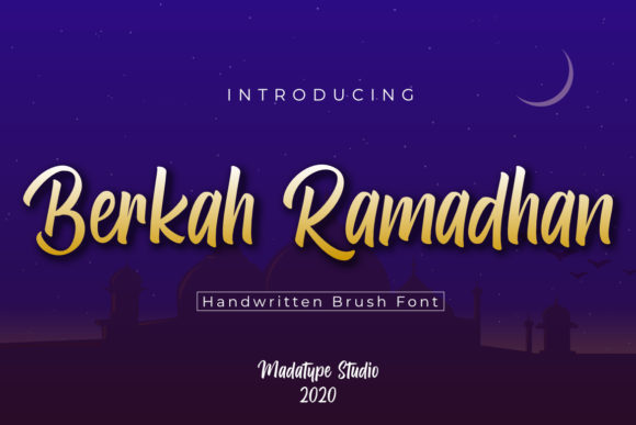 Berkah Ramadhan Script & Handwritten Font By Madatype Studio