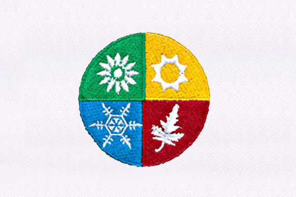 4 Seasons Celebration Travel & Season Embroidery Design By DigitEMB