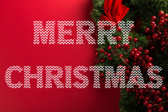 Merry Christmas Decorative Font By Vladimir Carrer