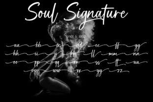 Soul Signature Script & Handwritten Font By Fikryal Studio 11