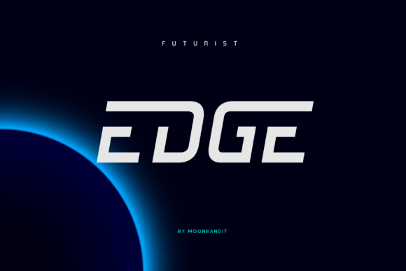 Edge Display Font By moonbandit