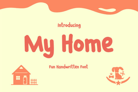 My Home Display Font By TypeFactory