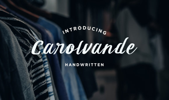 Carolvande Script & Handwritten Font By Nurstudio