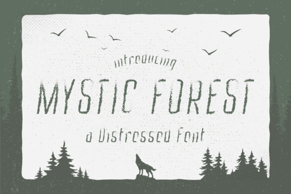 Mystic Forest Display Font By TypeFactory