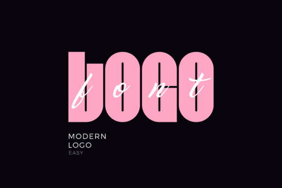 Logo Display Font By artyway