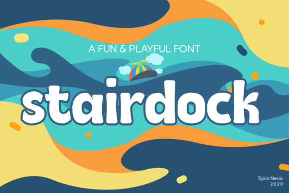 Stairdock Display Font By Typia Nesia
