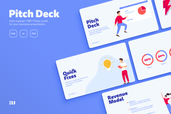Pitch Deck Graphic Infographics By unio.creativesolutions
