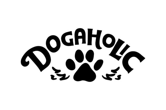 Dogaholic 3 Graphic Crafts By Creative Divine
