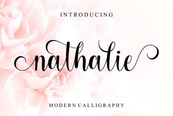 Nathalie Script & Handwritten Font By MJB Letters
