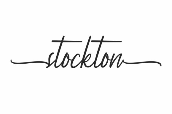 Stockton Script & Handwritten Font By NihStudio