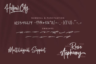 Hollow City Script & Handwritten Font By fontherapy 9