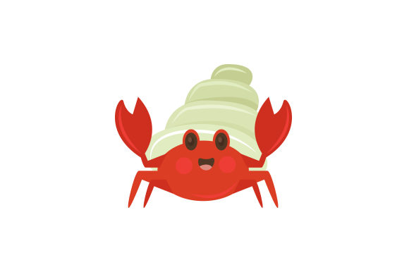 Hermit Crab Animals Craft Cut File By Creative Fabrica Crafts