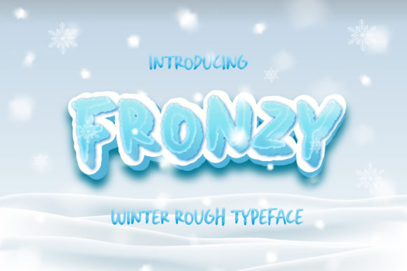 Fronzy Display Font By TypeFactory
