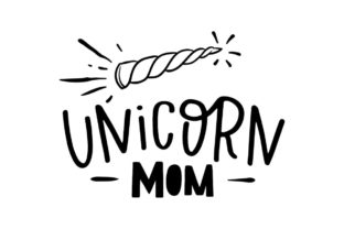 Unicorn Mom Gráfico Artesanato Por Creative Divine