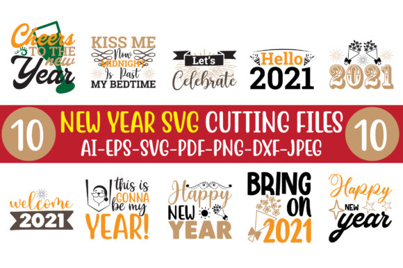 New Year Svg Bundle Graphic Crafts By Fashion Store