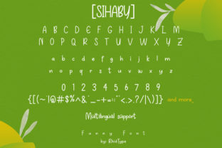 Sihaby Display Font By RHIDTYPE 5