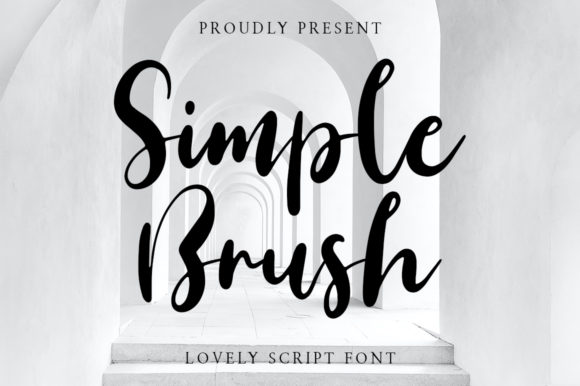 Simple Brush Fontes Script Fonte Por Typesthetic Studio