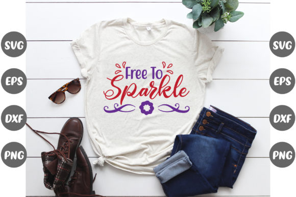 4th of July, Free to Sparkle. Graphic Print Templates By Design Store Bd.Net
