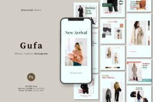 Winter Fashion Instagram GUFA Graphic Graphic Templates By Blancalab Studio 1