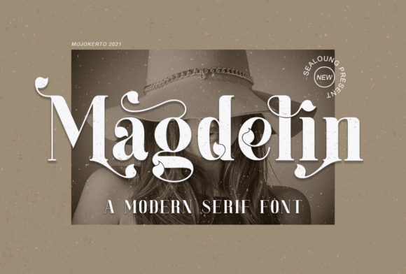 Magdelin Serif Font By Sealoung