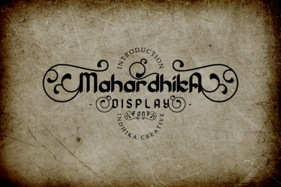 Mahardhika Decorative Font By InDhika