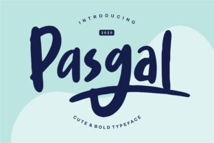 Pasgal Display Font By Vunira 1