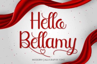 Hello Bellamy Script & Handwritten Font By Alfinart 1