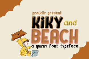 Kiky and Beach Display Font By edwar.sp111 1