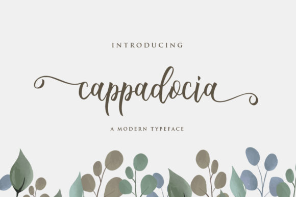 Cappadocia Script & Handwritten Font By fanastudio