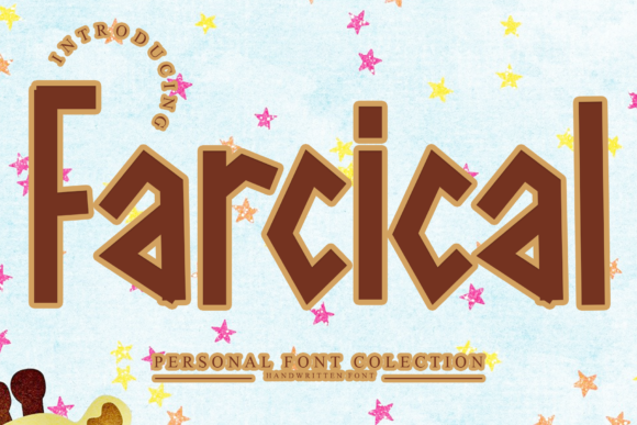Farcical Display Font By GiaLetter