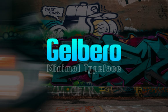 Gelbero Display Font By Design Stag