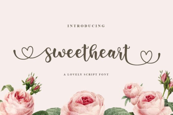 Sweetheart Script & Handwritten Font By fanastudio