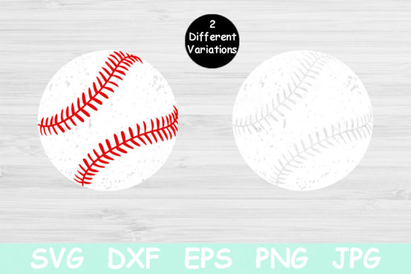 Distressed Baseball Svg Files for Cricut Graphic Crafts By TiffsCraftyCreations