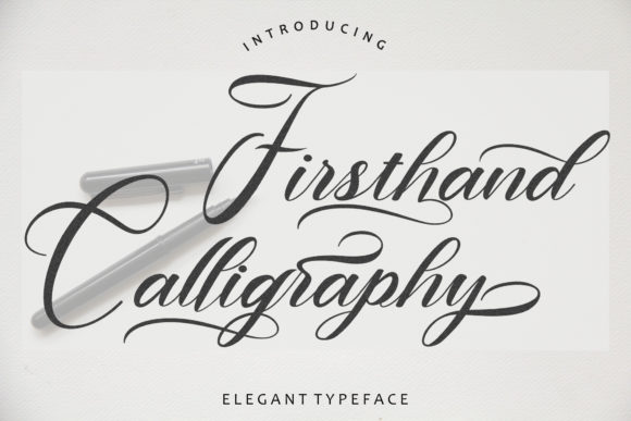 Firsthand Calligraphy Script & Handwritten Font By Coretanletter