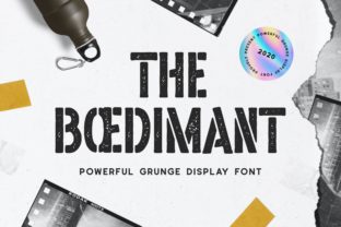 The Boedimant Display Font By Fype Co. 1