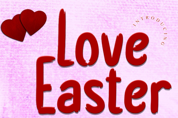 Love Easter Script & Handwritten Font By GiaLetter