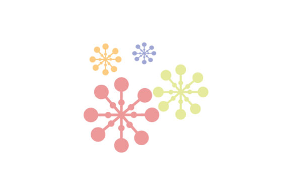 Snowflake in Flat Icon Vector Design Grafik Symbole Von vectoryzen