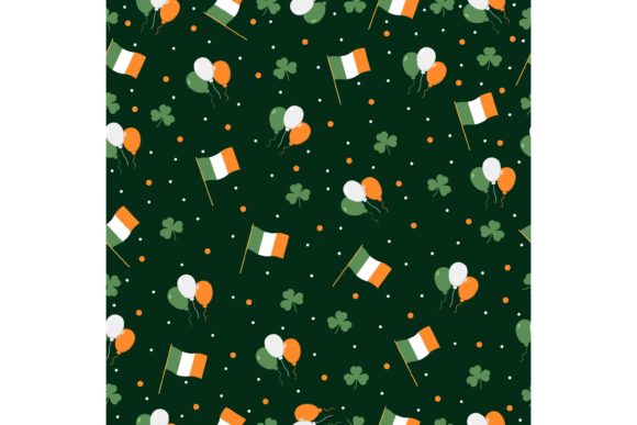 St Patrick's Day Seamless Pattern Graphic Patterns By Fox Design