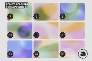 Grainy Gradient Backgrounds Grafika Tekstury Papieru Przez antipixel 10