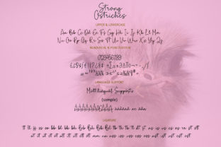 Strong Ostriches Script & Handwritten Font By Coretanletter 7