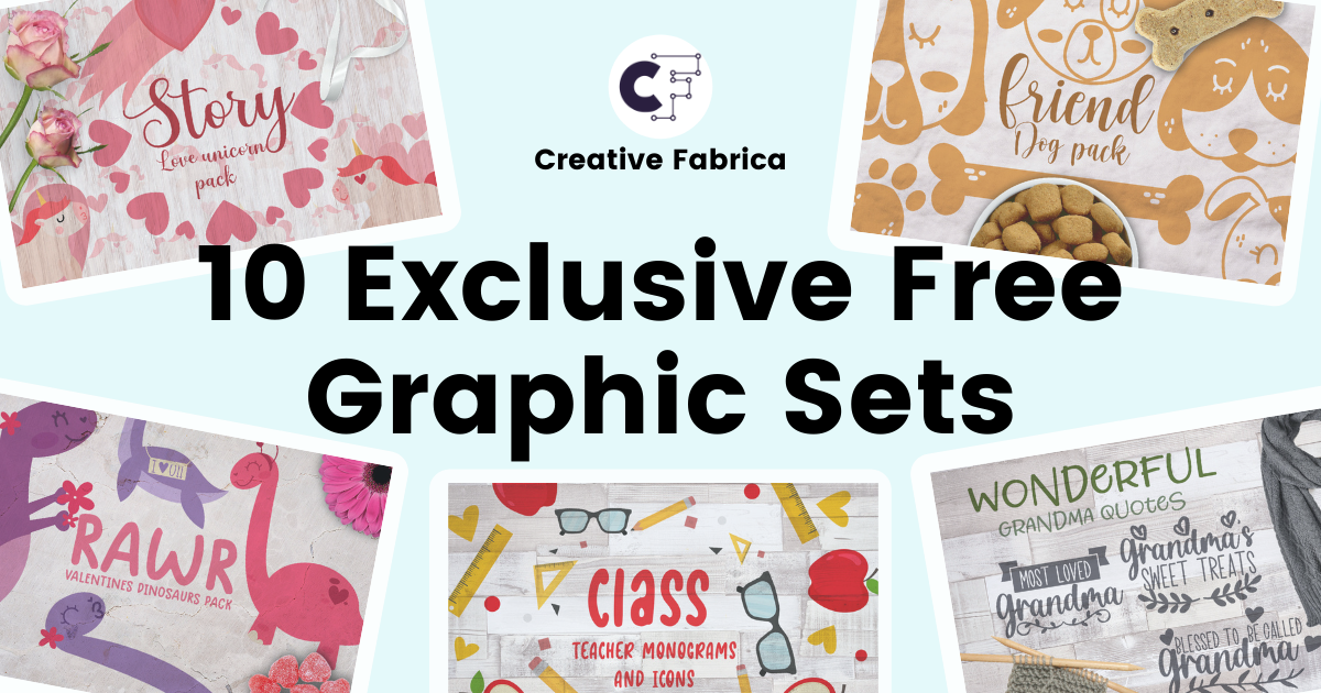 Exclusive offer: 10 Graphic Sets For Free