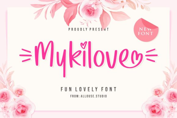 Mykilove Display Font By allouse.studio