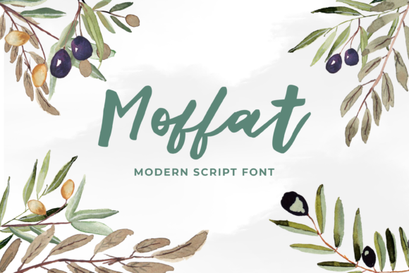 Moffat Script & Handwritten Font By ovoz.graphics