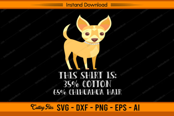Funny Chihuahua Dog Graphic Crafts By sketchbundle