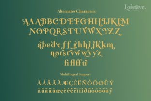 Loistave Serif Font By xdCreative 14