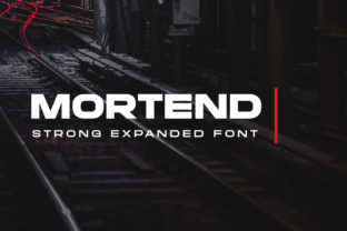 Mortend Sans Serif Font By Arterfak Project 1