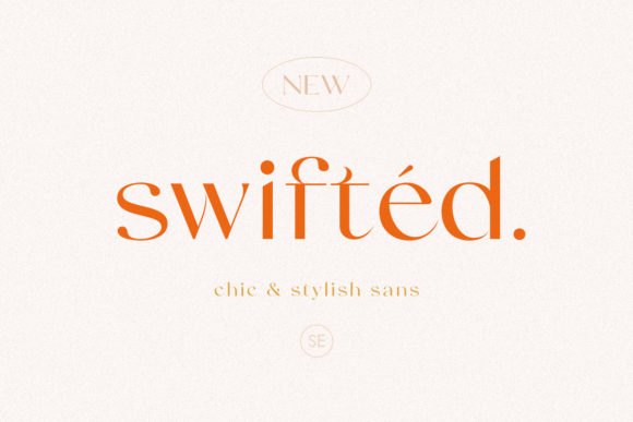 Swifted Sans Serif Font By saridezra