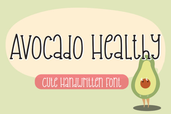 Avocado Healthy Serif Font By AquariiD