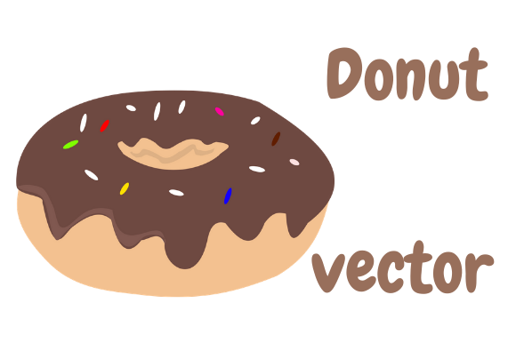 Donut Vector Graphic Illustrations By aliaa-aaila