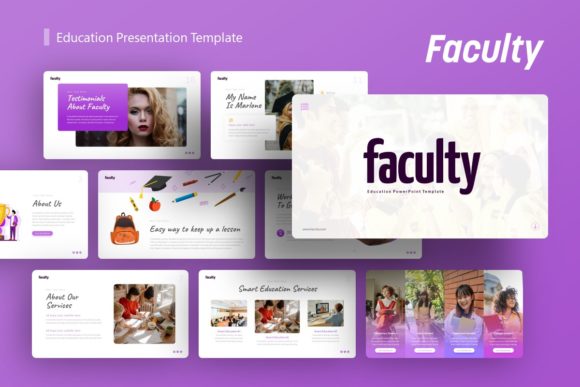 Presentation Template - Education Gráfico Plantillas de Presentación Creativas Por SlideThrive